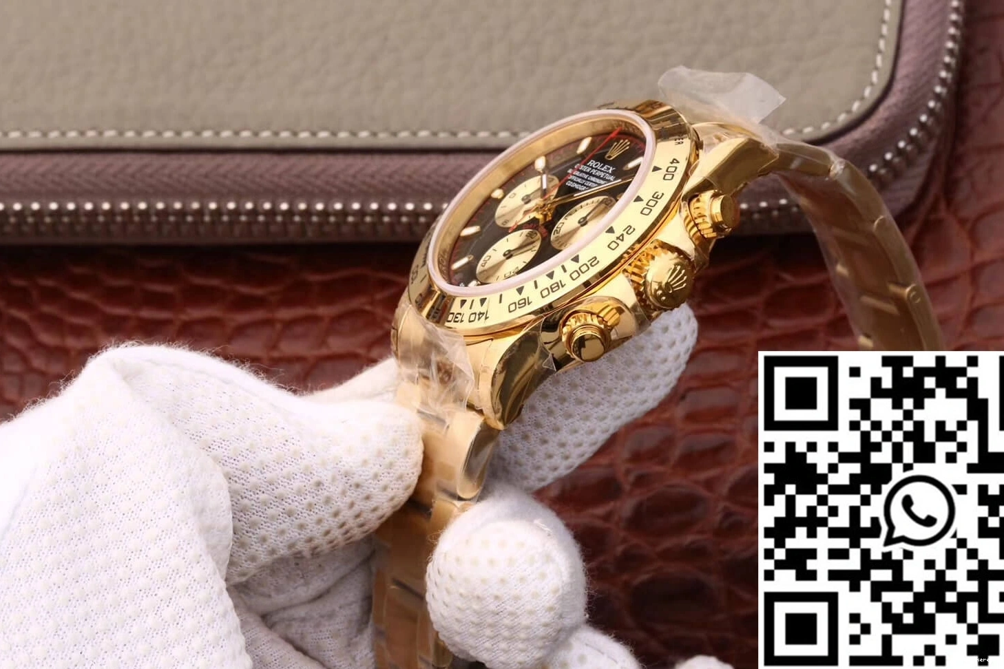 Black JH Rolex M116508-0009 Factory Cosmograph Daytona Dial 0331